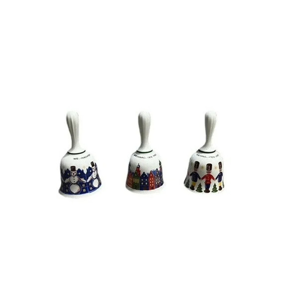 Bareuther Waldsassen Bavaria Germany Christmas Bells 1981, 1982, & 1984 LMT EDT - Picture 2 of 9